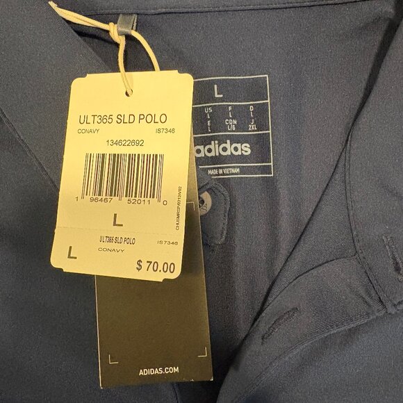 Adidas Ultimate 365 Golf Polo - Picture 4 of 7